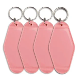 Acrylic Retro Engraved Keychain