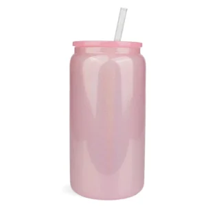 Engraved 16oz Glass Can